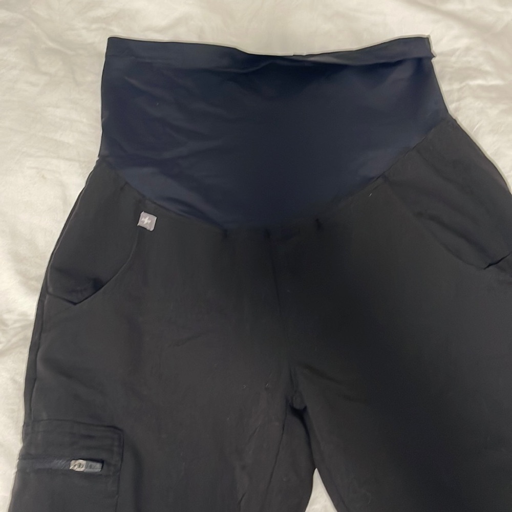 Figs petite maternity pants